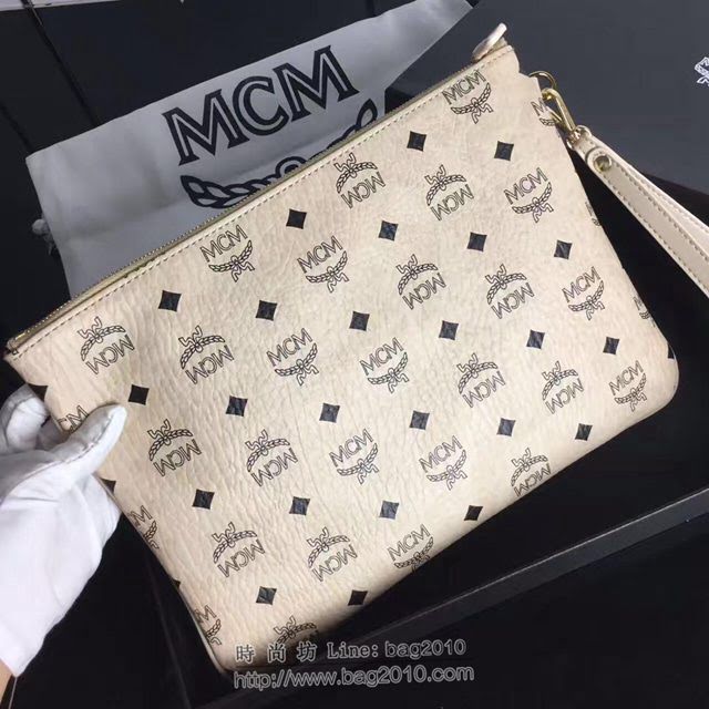 MCM手包 原單 2153 MCMSTARP經典簡約手拿包 配手拎帶子 MCM女包 手拿包  mdmc1387